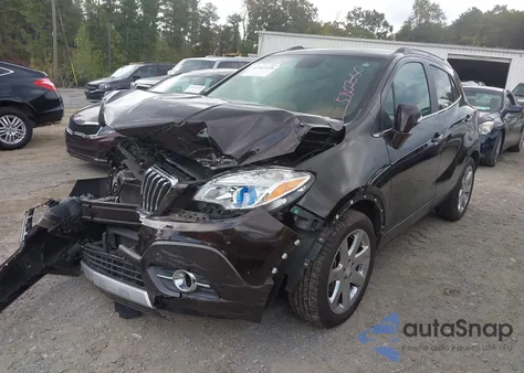 2014 Buick Encore Leather z USA, uszkodzony, nr VIN KL4CJCSB5EB580250